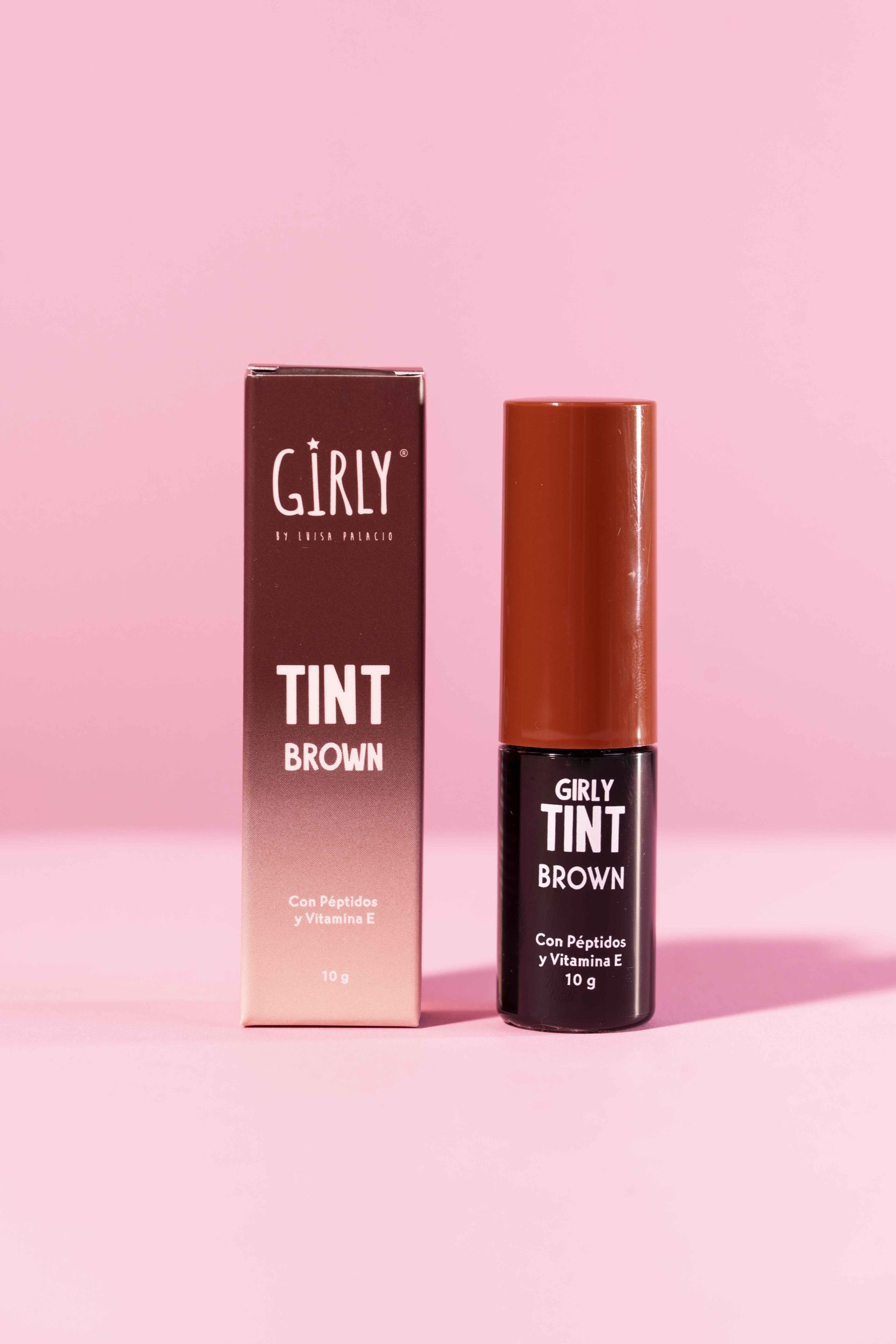 Girly Tint BROWN tinta para labios y mejillas con peptidos
