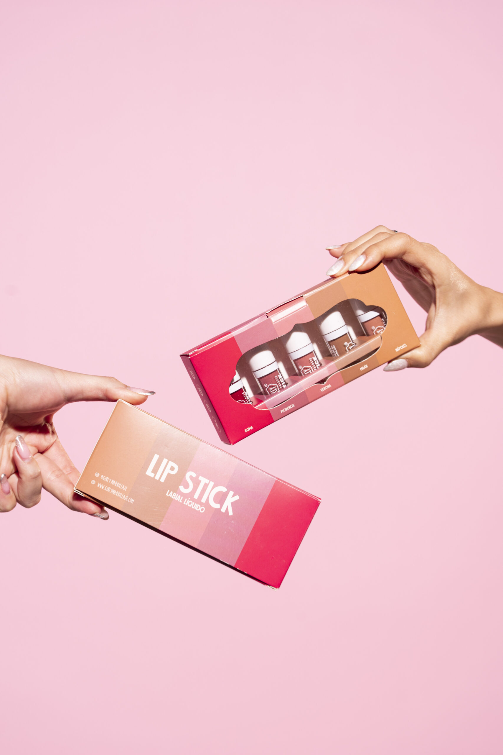 Kit x 5 Labiales liquidos Mate Lipstick Girly