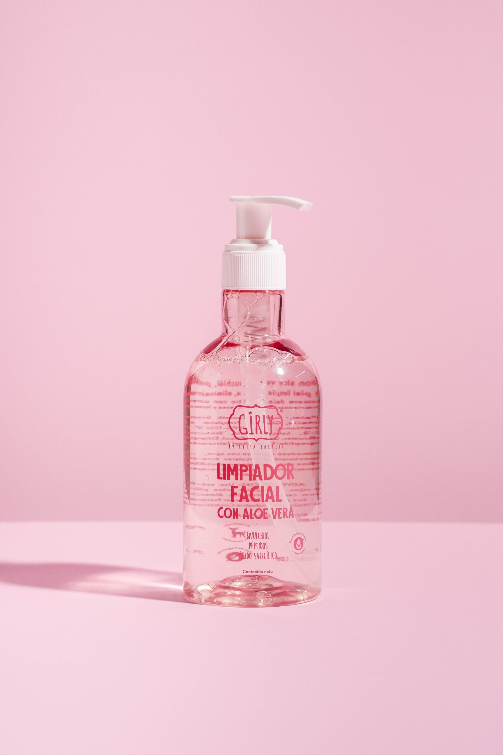 Limpiador facial con aloe Vera Girly