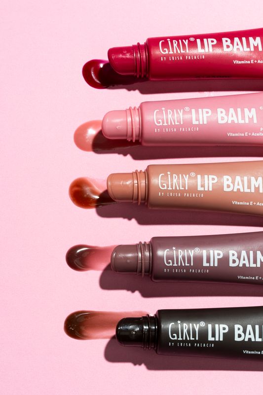 Lip Balm con peptidos girly con color